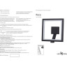 Бра NOVOTECH ROCA LED уличный NV-357445