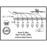 Спот NOVOTECH STAR SKY с блоком питания (набор из 6 шт.) NV-357020